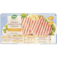 HAMBURGER PROSCIUTTO COTTO E FORMAGGIO