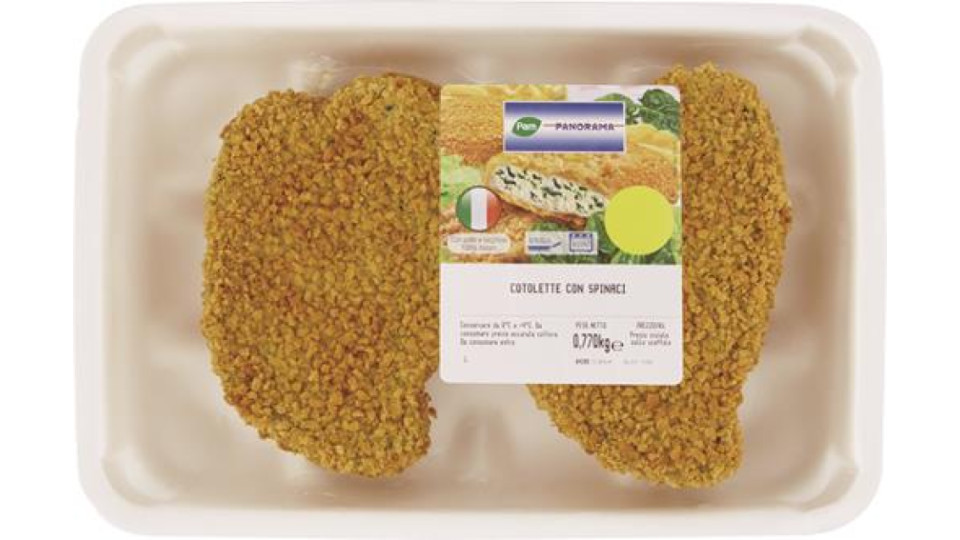 COTOLETTA SPINACI VALSERENA CONFEZIONE FAMIGLIA