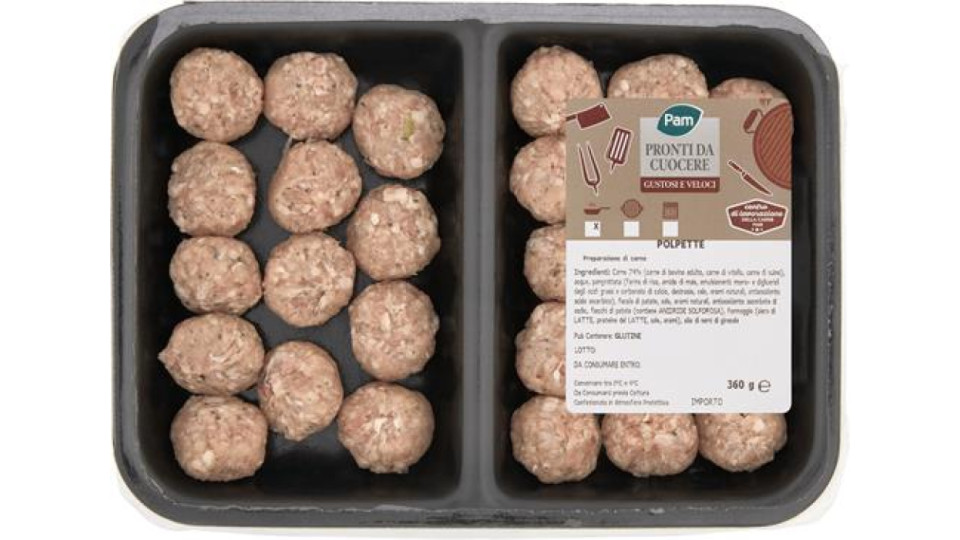 POLPETTE BOVINO ADULTO
