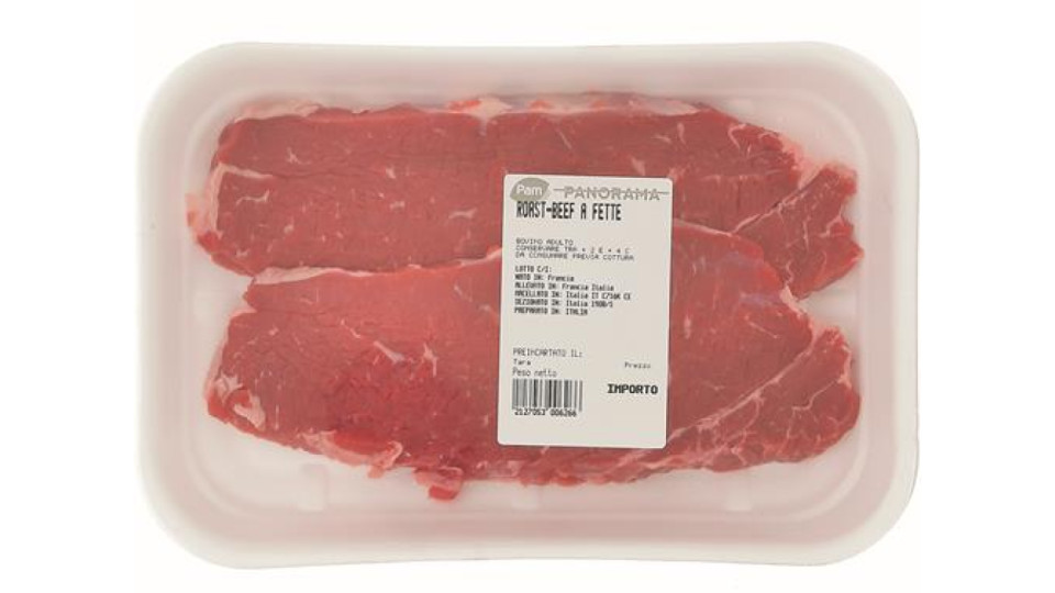 ROAST-BEEF BOVINO ADULTO A FETTE