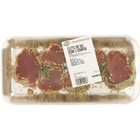 FILETTO DI SUINO CON SEMI SESAMO E ROSMARINO