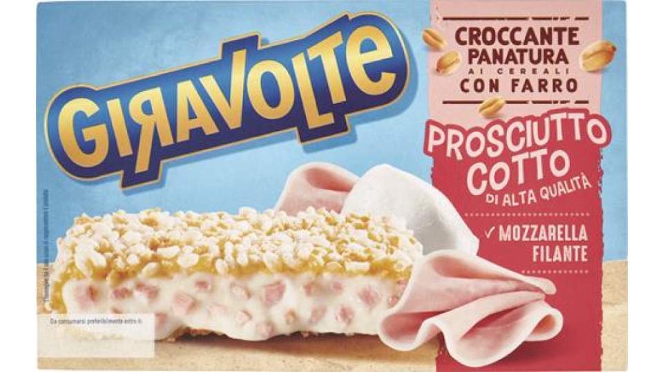 GIRAVOLTE AL PROSCIUTTO COTTO