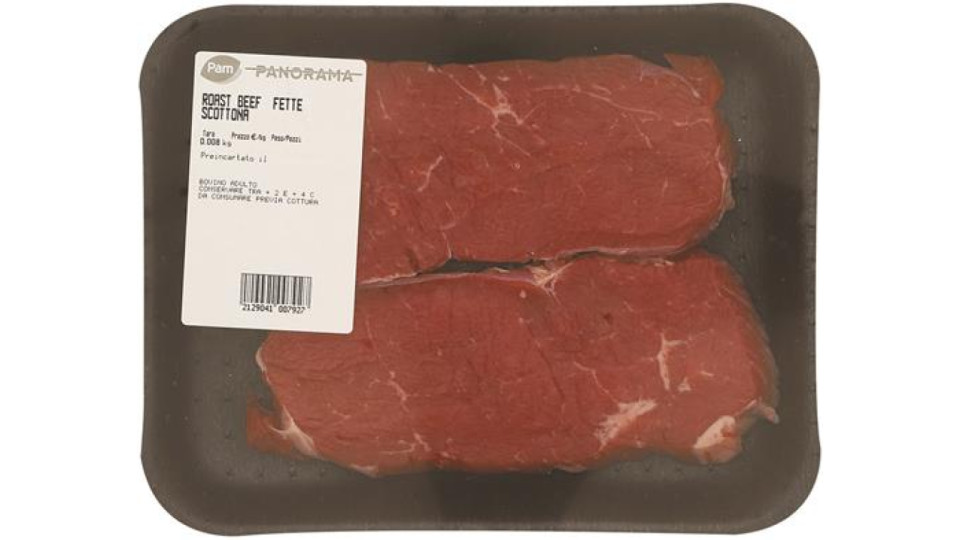 ROAST BEEF FETTE SCOTTONA