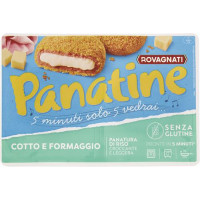 PANATINE DI PROSCIUTTO COTTO E FORMAGGIO