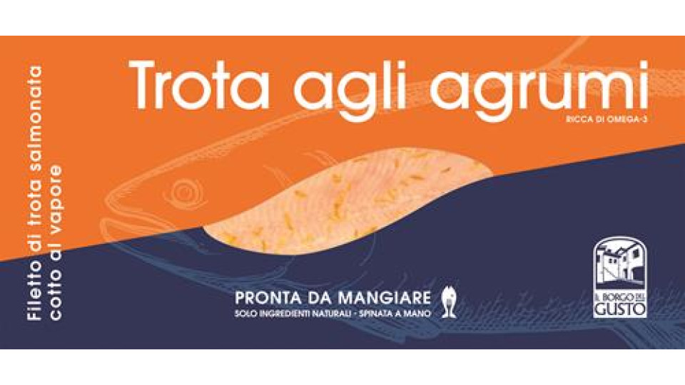 FILETTO DI TROTA AGLI AGRUMI GR120