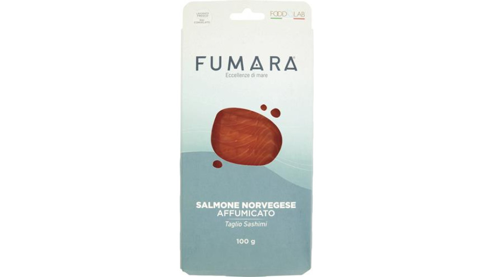 SALMONE NORVEGESE AFFUMICATO - TAGLIO SASHIMI -