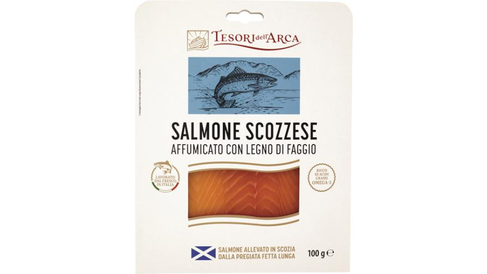 TESORI DELL' ARCA SALMONE SCOZZESE AFFUMICATO