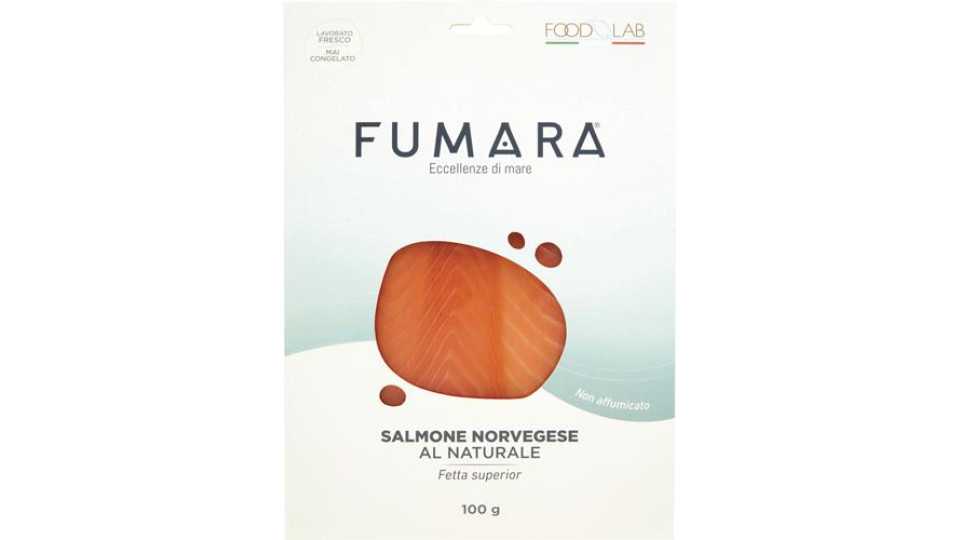 SALMONE NORVEGESE AL NATURALE - FETTA SUPERIOR -
