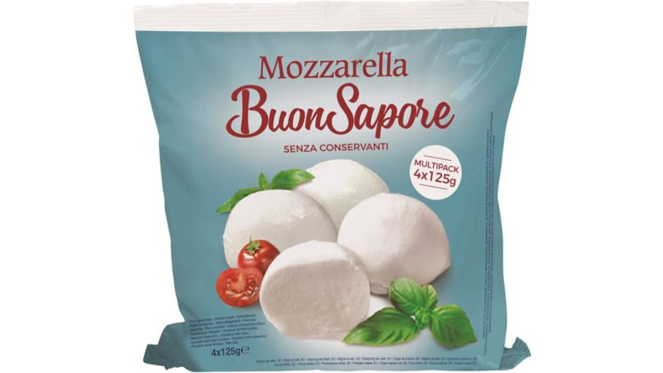 MOZZARELLA 4X125G