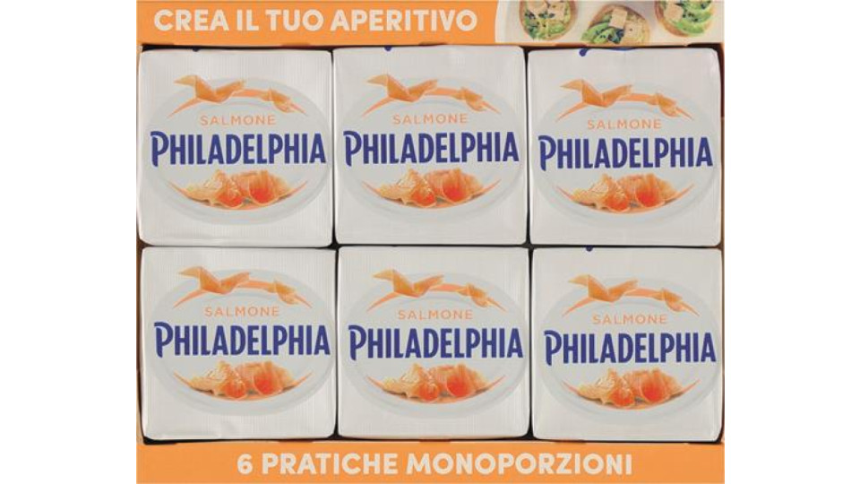 PHILADELPHIA FORMAGGIO FRESCO SPALMABILE AL SALMONE AFFUMICATO