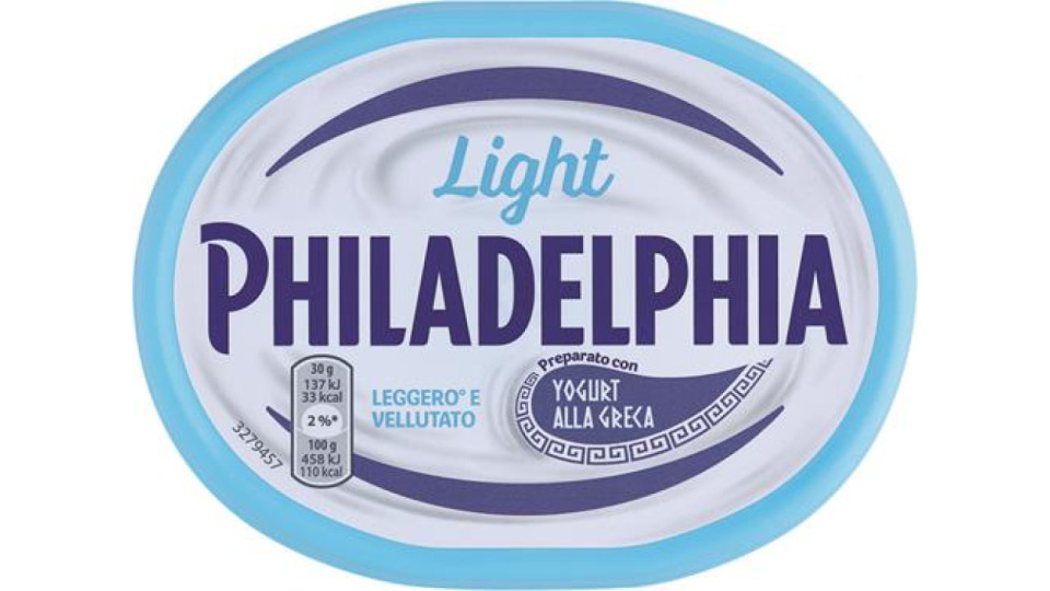 PHILADELPHIA BENESSERE FORMAGGIO FRESCO SPALMABILE PREPARATO CON YOGURT ALLA GRECA