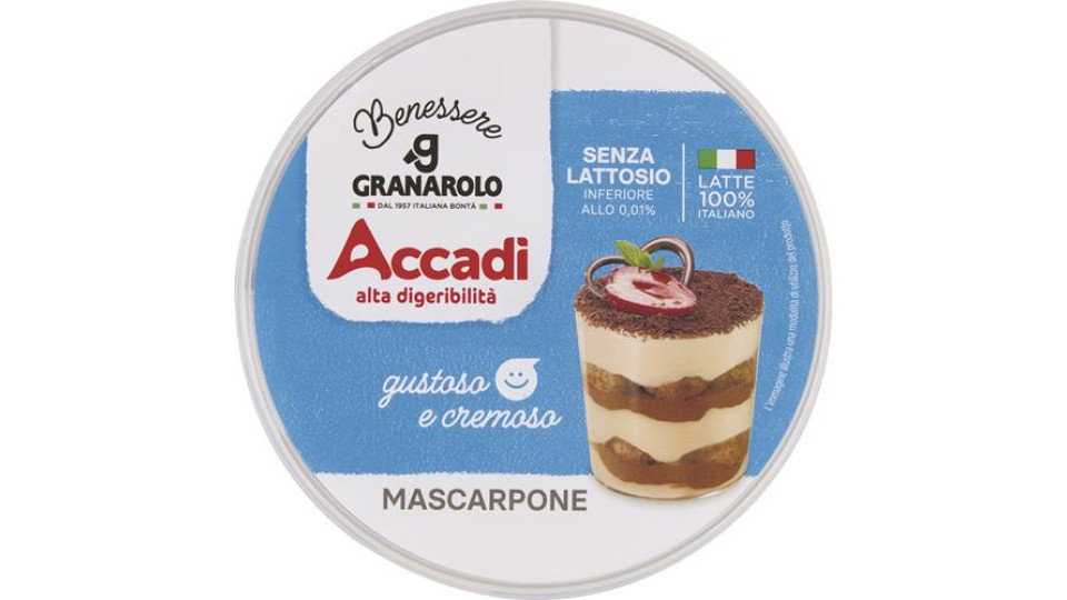 MASCARPONE ACCADI GRANAROLO SENZA LATTOSIO
