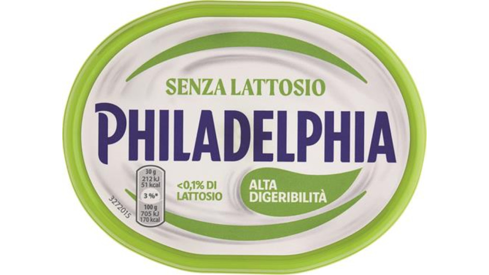 PHILADELPHIA BENESSERE SENZA LATTOSIO FORMAGGIO FRESCO SPALMABILE