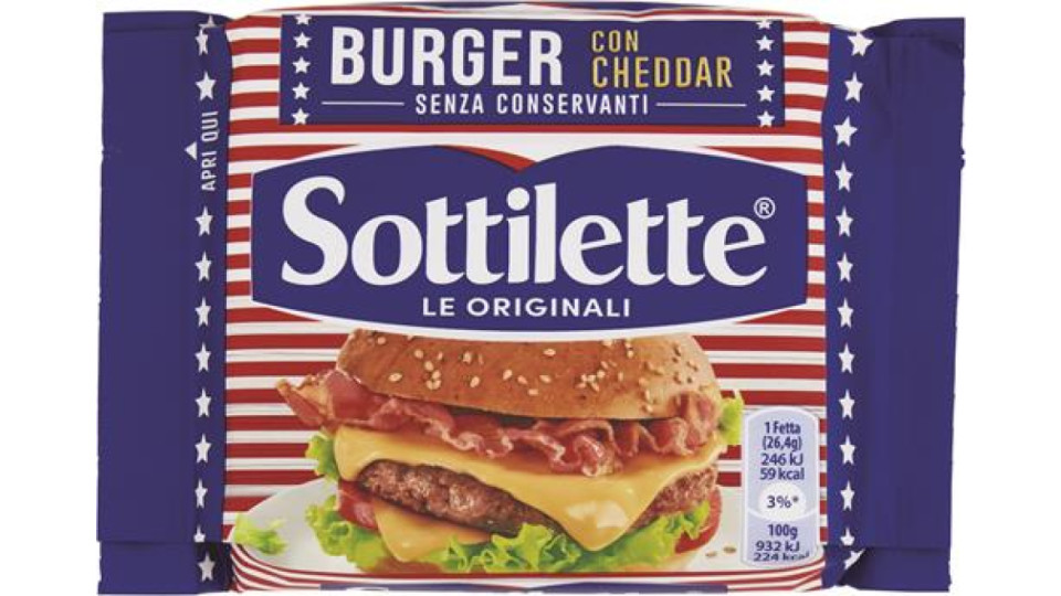 SOTTIL.BURGER CHEDDAR
