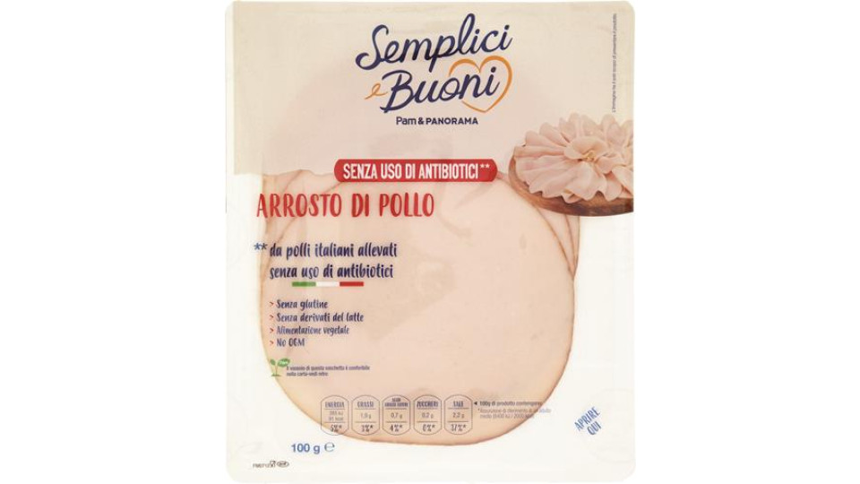ARROSTO POLLO!SENZA ANTIBIOTICI