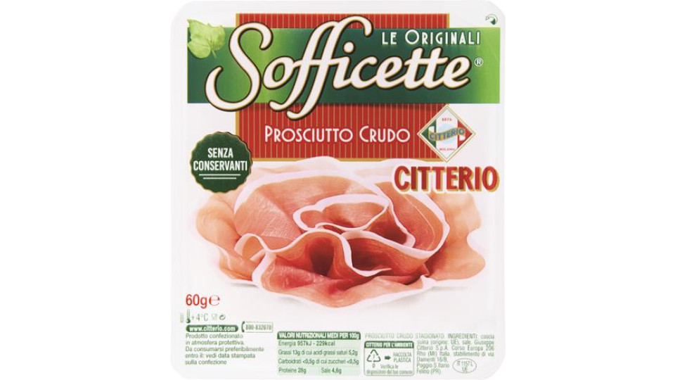 SOFFICETTE PROSCIUTTO CRUDO