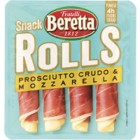SNACK ROLLS CRUDO MOZZARELLA