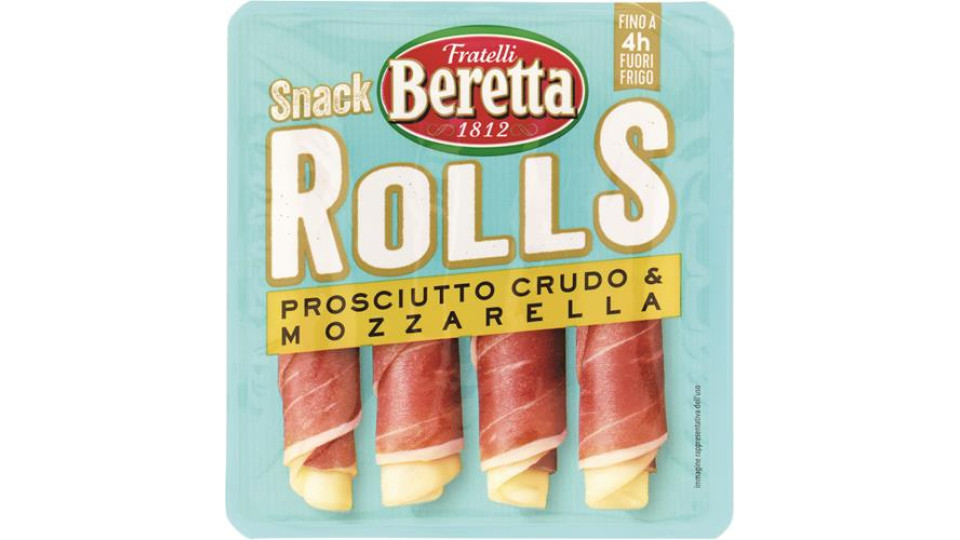 SNACK ROLLS CRUDO MOZZARELLA