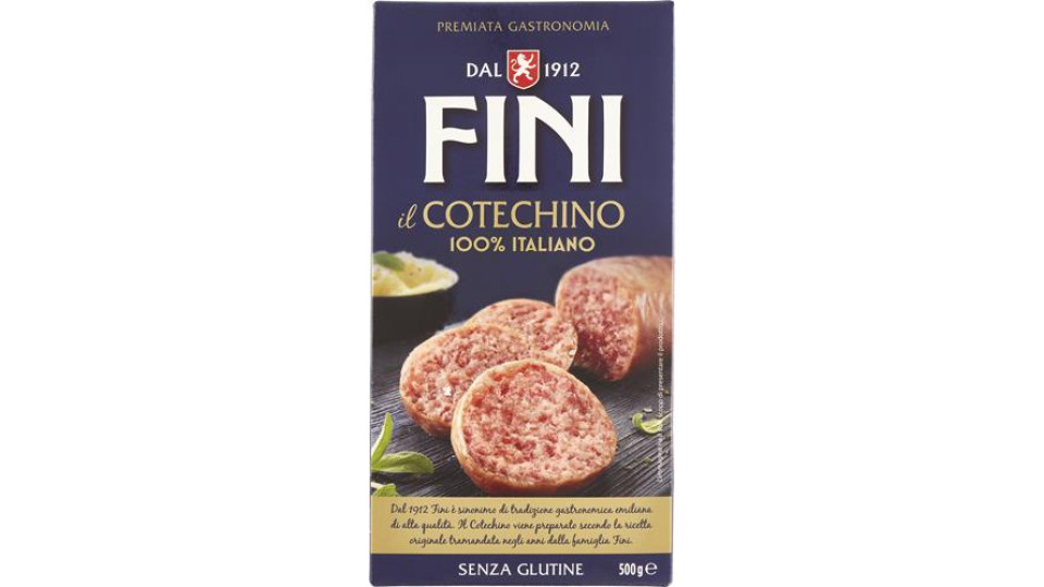COTECHINO CARNE ITALIANA FINI