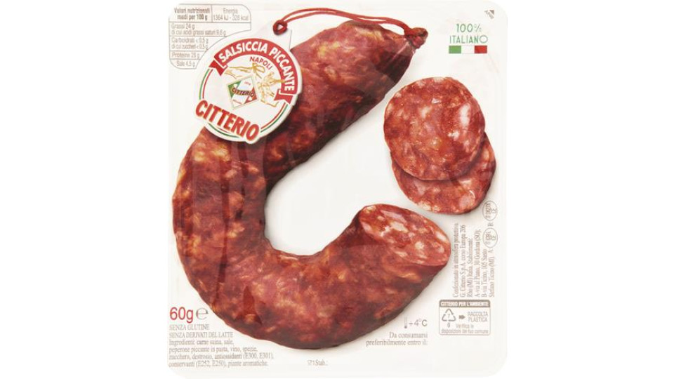 VASCHETTA SALSICCIA NAPOLI PICCANTE