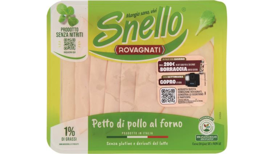 SNELLO PETTO DI POLLO AL FORNO