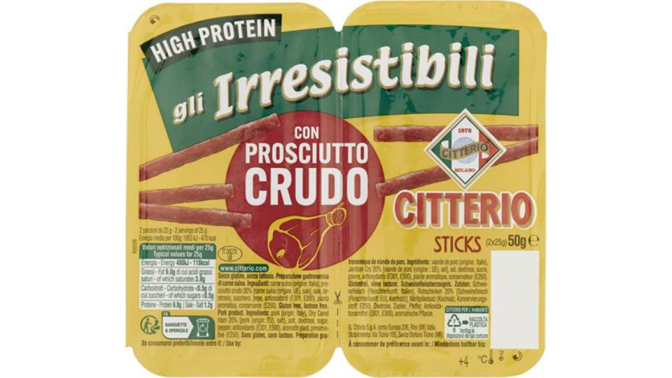 IRRESISTIBILI CRUDO