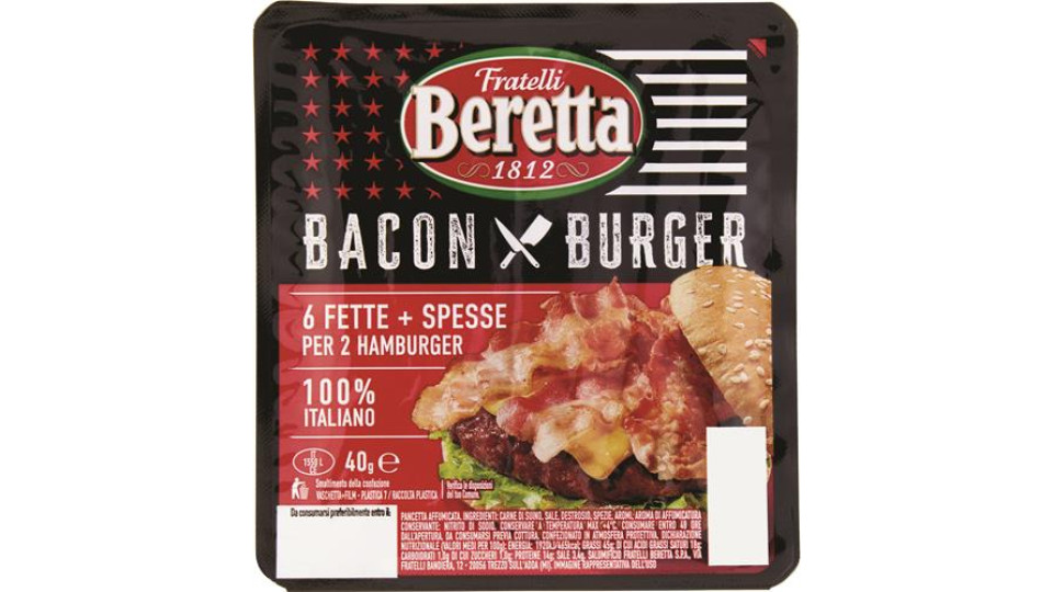 BACON PER BURGER