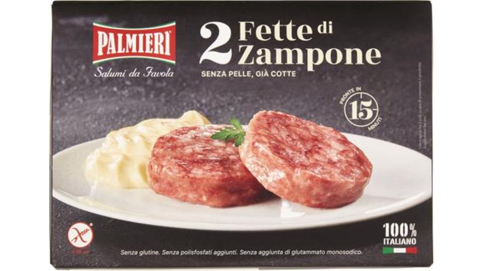 2 FETTE ZAMPONE PRECOTTE