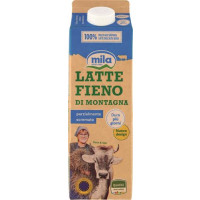 MILA LATTE FIENO PIÙ GIORNI PARZIALMENTE SCREMATO 1 LT - LATTE DI MONTAGNA