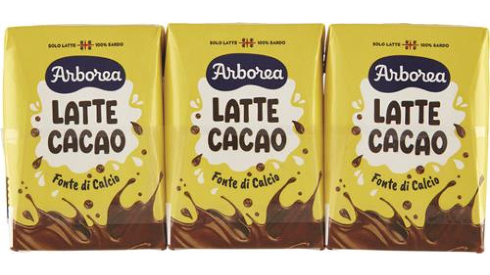 LATTE UHT CACAO X3