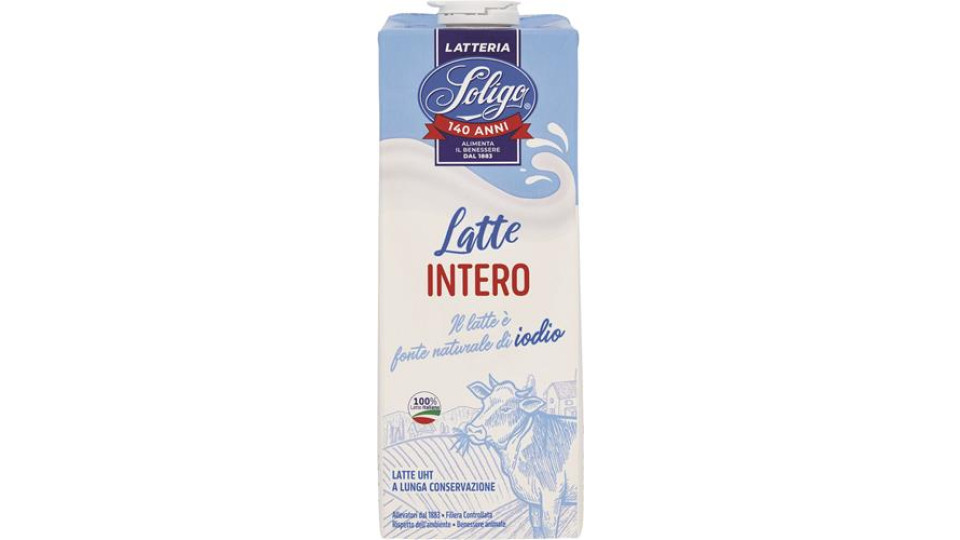 LATTE SOLIGO INT. UHT SLIM CUP ML. 1000