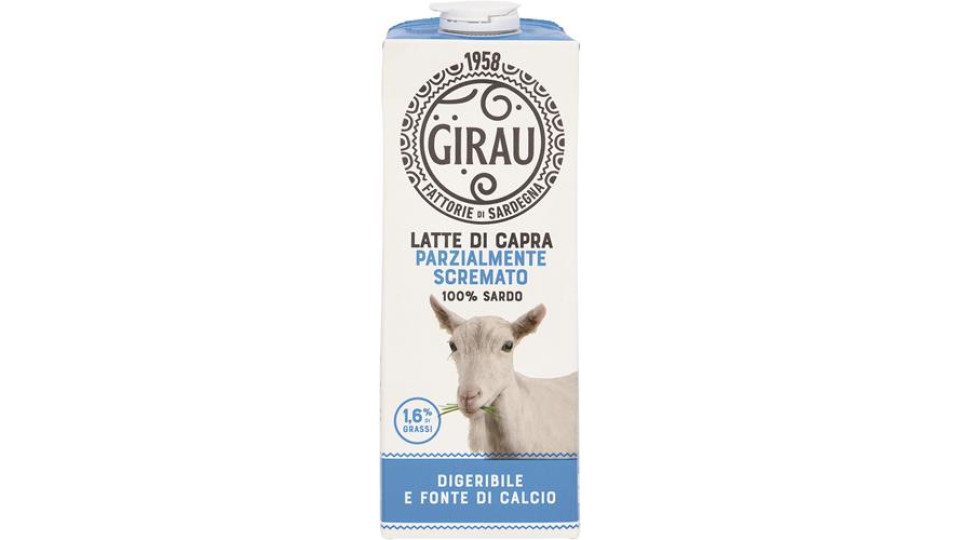 LATTE CAPRA PARZIALMENTE SCREMATO UHT