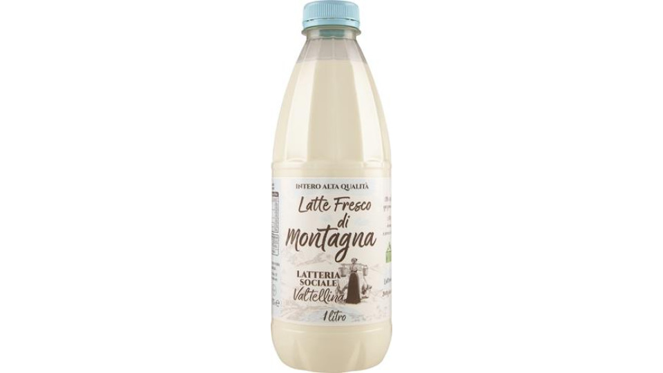LATTE FRESCO PASTORIZZATO ALTA QUALITA' DI MONTAGNA