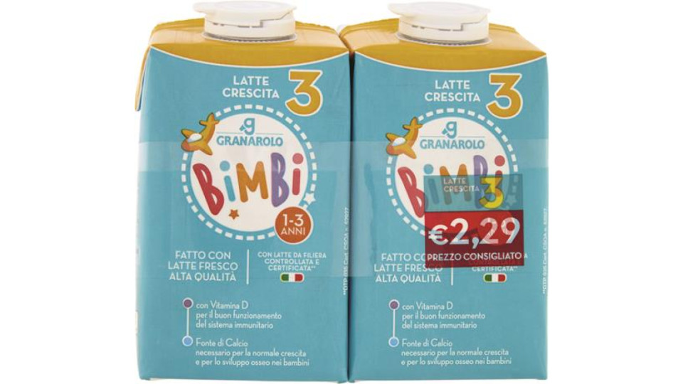 LATTE BF UHT ML500X2