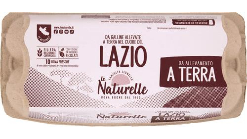 10 UOVA NATURELLE LAZIO A.TERRA KM0
