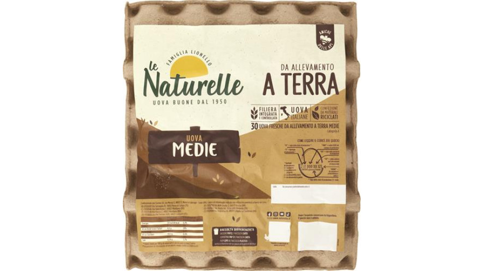 30 UOVA NATUREL TERRA - GRANDE FORMATO
