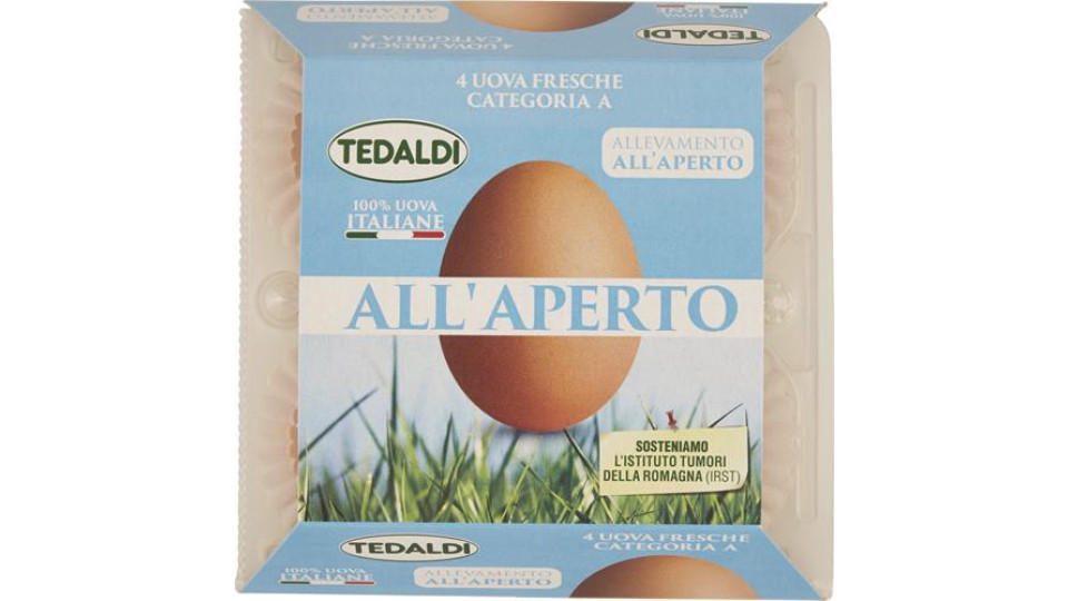 4 UOVA APERTO TEDALDI