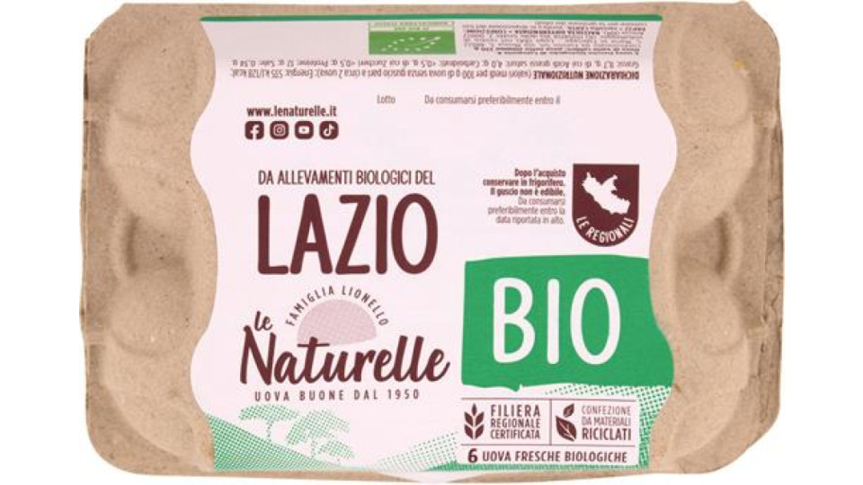 6 UOVA NATURELLE BIO A.TERRA KM0