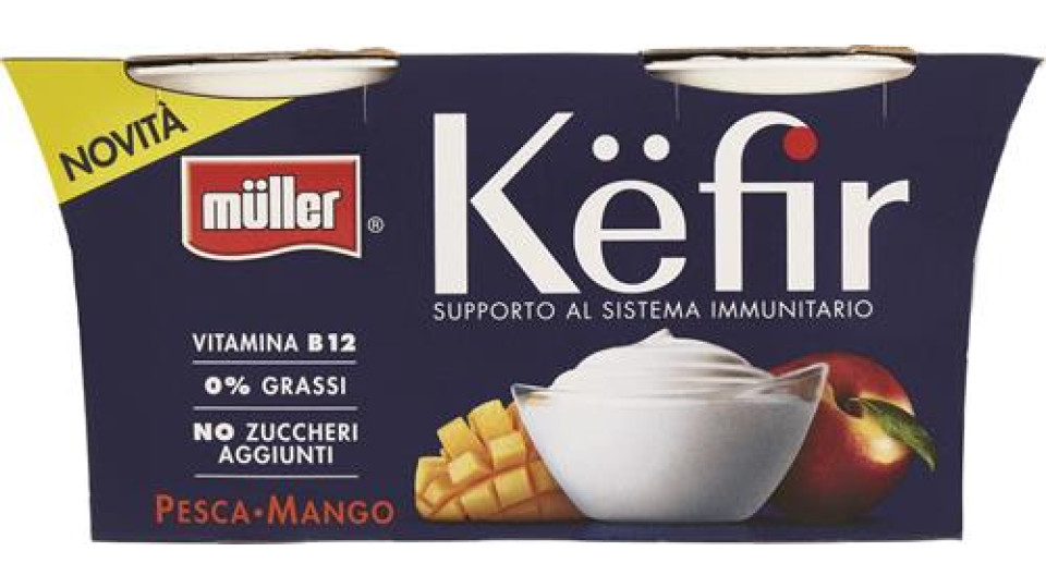MULLER KEFIR PESCA MANGO