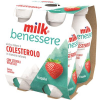 4 X MILK FRAGOLA RIDUZIONE COLESTEROLO