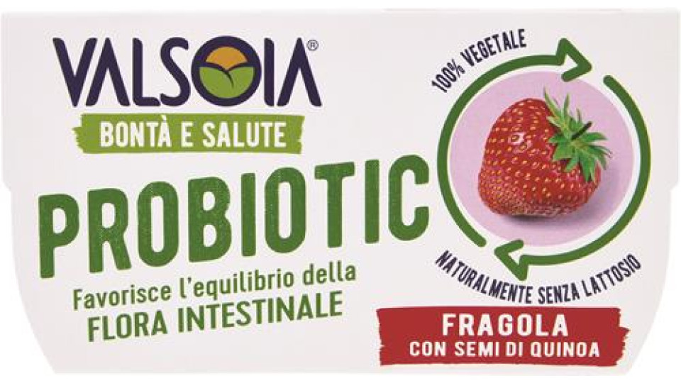 YOSOI PROBIOTICO FRAGOLA SEMI DI QUINOA