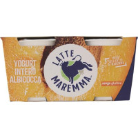 YOGURT INTERO ALBICOCCA 2 X 125 GR. LATTE MAREMMA
