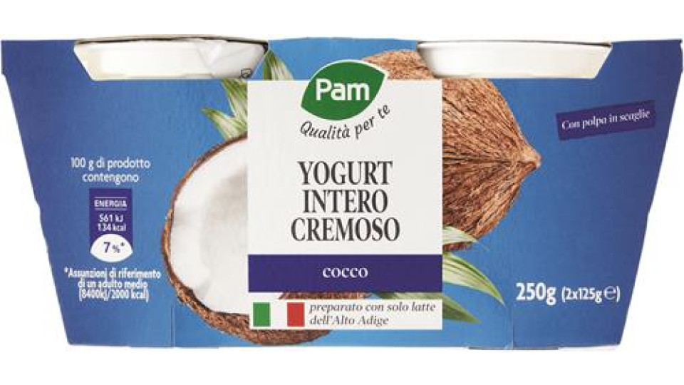 2 YOGURT INTERO COCCO