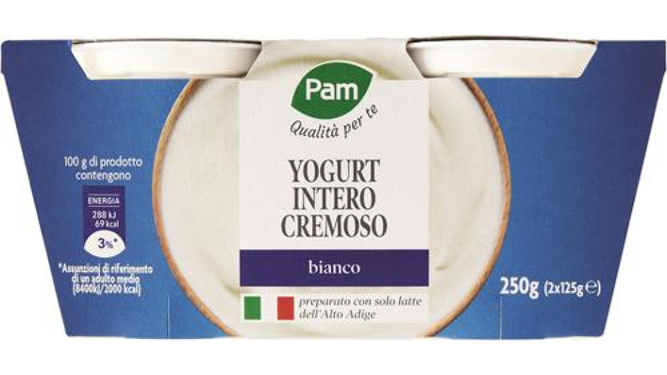 2 YOGURT CREMOSO BIANCO