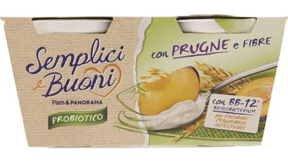 2 YOGURT PROBIOTICI PRUGNA-FIBRE