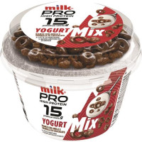 MILK PRO YOGURT MIX ANELLI E GRANELLA CIOCCOLATO 180G