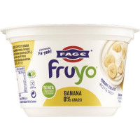 YOGURT FRUYO 0% GRASSI CON PEZZI DI BANANA