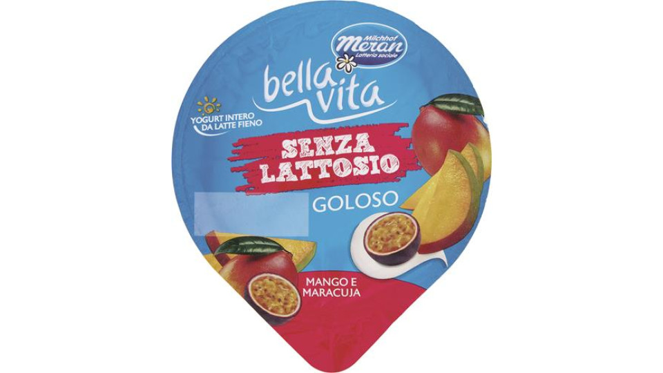 YOGURT SENZA LATTOSIO GOLOSO MANGO /MARACUJA