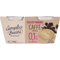 S&B 2 YOGURT MAGRO CCAFF' ARABICA 2X125