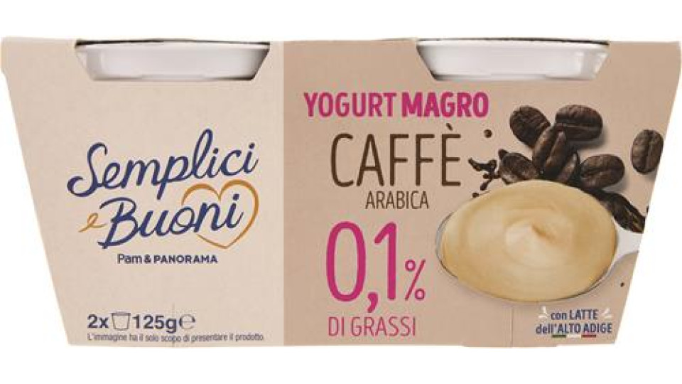 S&B 2 YOGURT MAGRO CCAFF' ARABICA 2X125